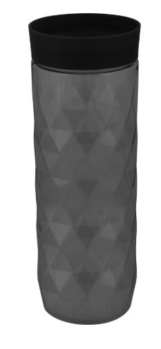 Банка для сыпучих продуктов Plast Team BLACK 1,5л круглая